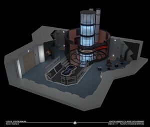 In all regards, engineering aboard the Bly is very standard for a ship of its era.